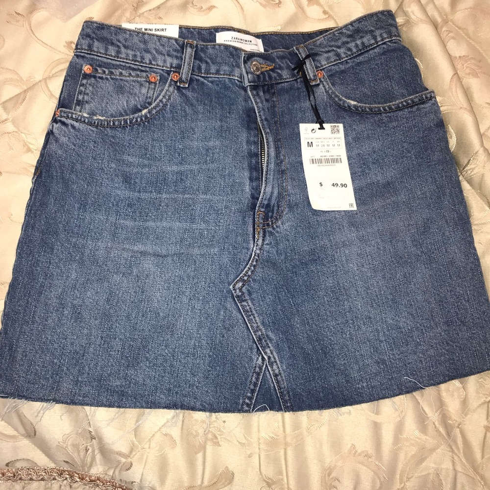 Denim skirt